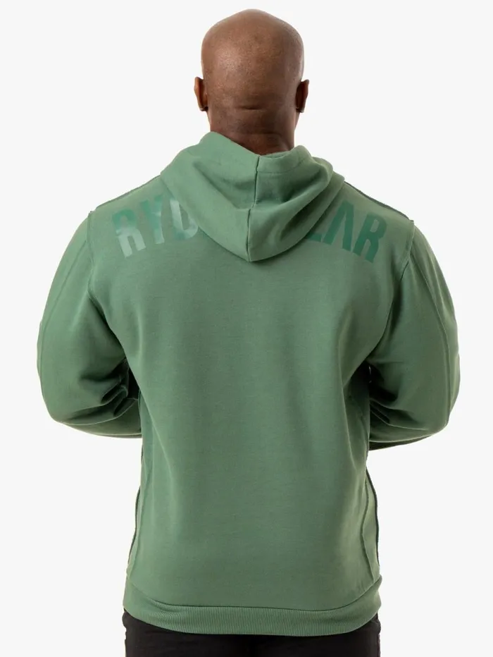 Sweaters and Hoodies Mens Ryderwear Force Pullover Hoodie Green
