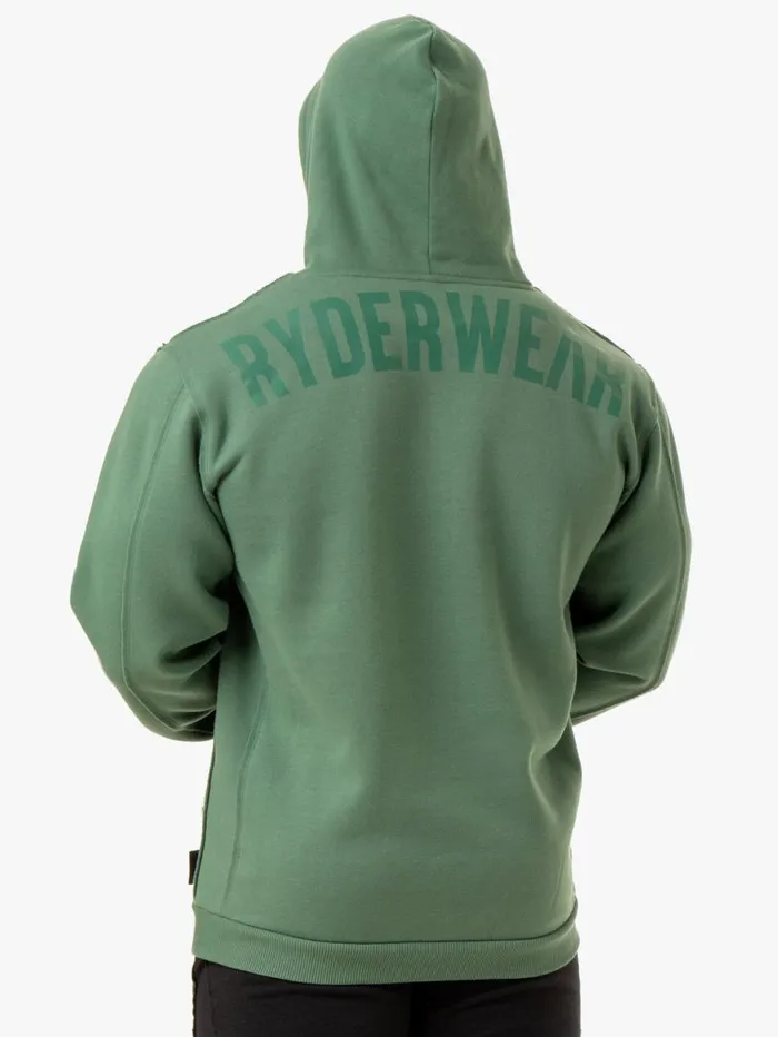 Sweaters and Hoodies Mens Ryderwear Force Pullover Hoodie Green