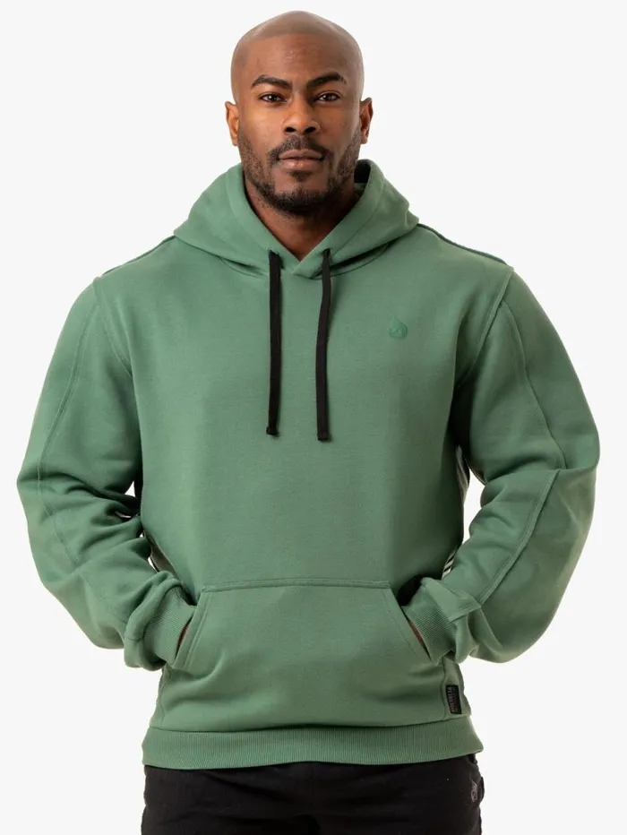 Sweaters and Hoodies Mens Ryderwear Force Pullover Hoodie Green
