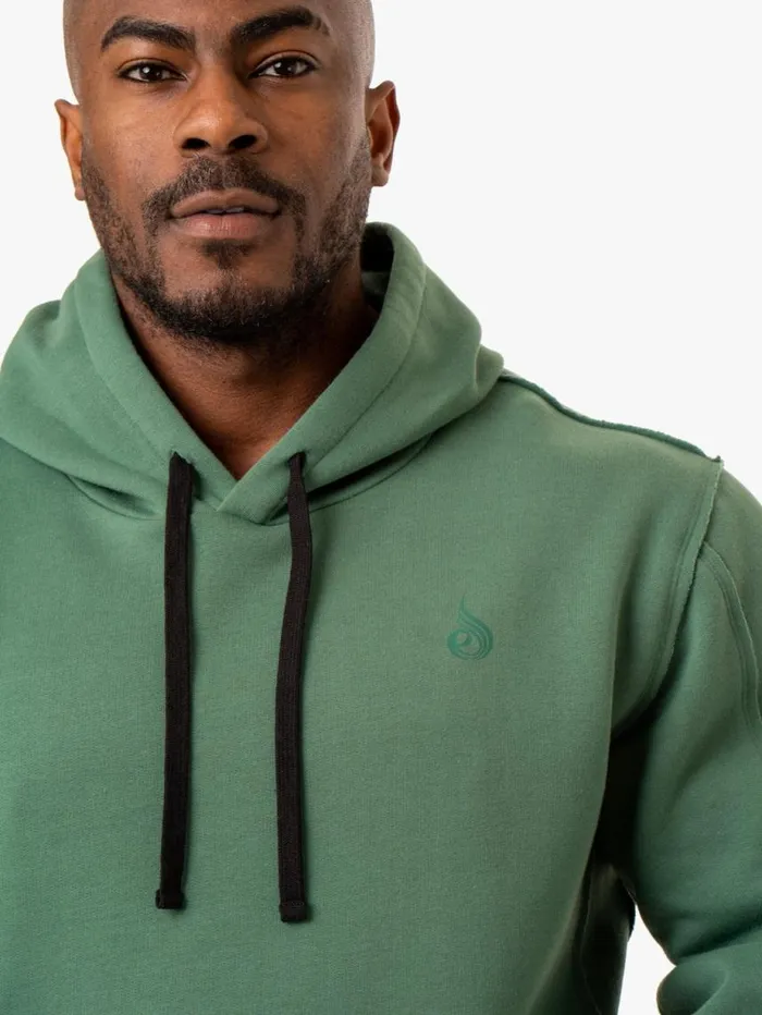 Sweaters and Hoodies Mens Ryderwear Force Pullover Hoodie Green