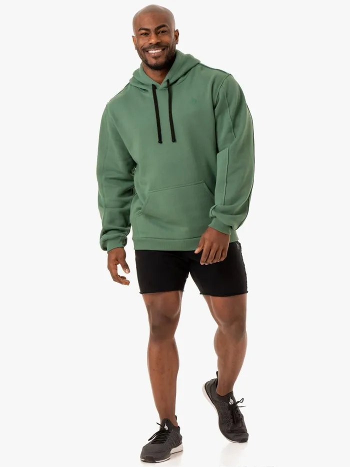 Sweaters and Hoodies Mens Ryderwear Force Pullover Hoodie Green