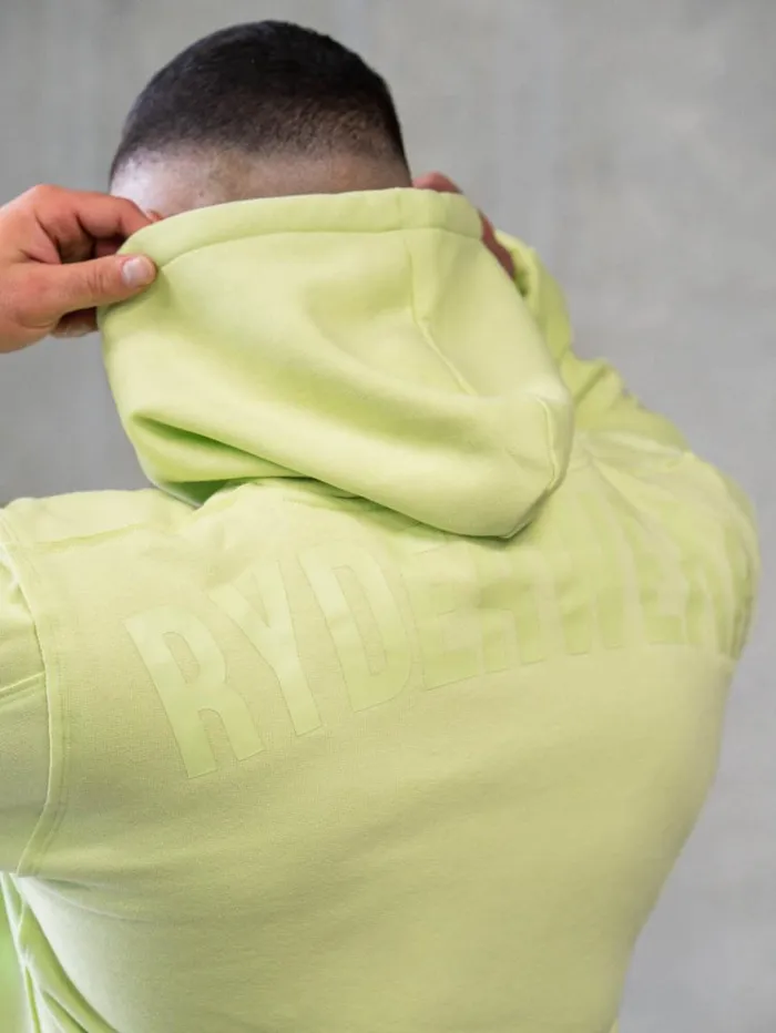 Sweaters and Hoodies Mens Ryderwear Force Pullover Hoodie Lime
