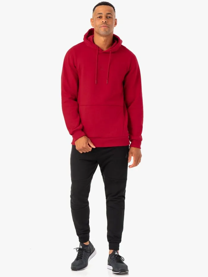 Sweaters and Hoodies Mens Ryderwear Restore Pullover Hoodie Burgundy