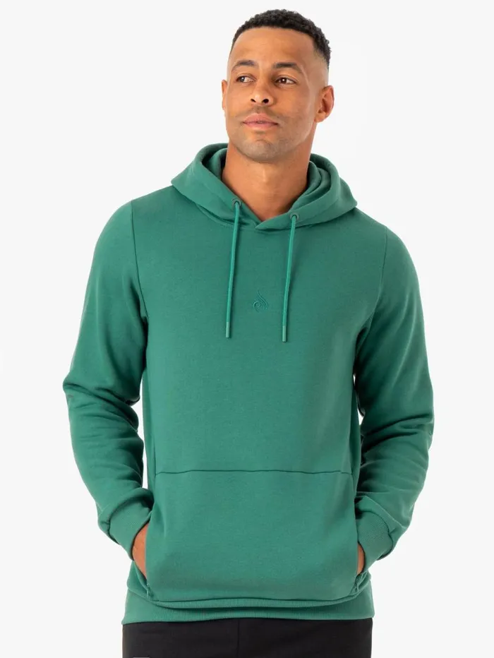 Sweaters and Hoodies Mens Ryderwear Restore Pullover Hoodie Green