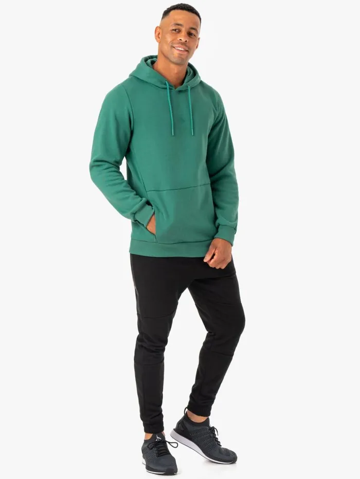 Sweaters and Hoodies Mens Ryderwear Restore Pullover Hoodie Green