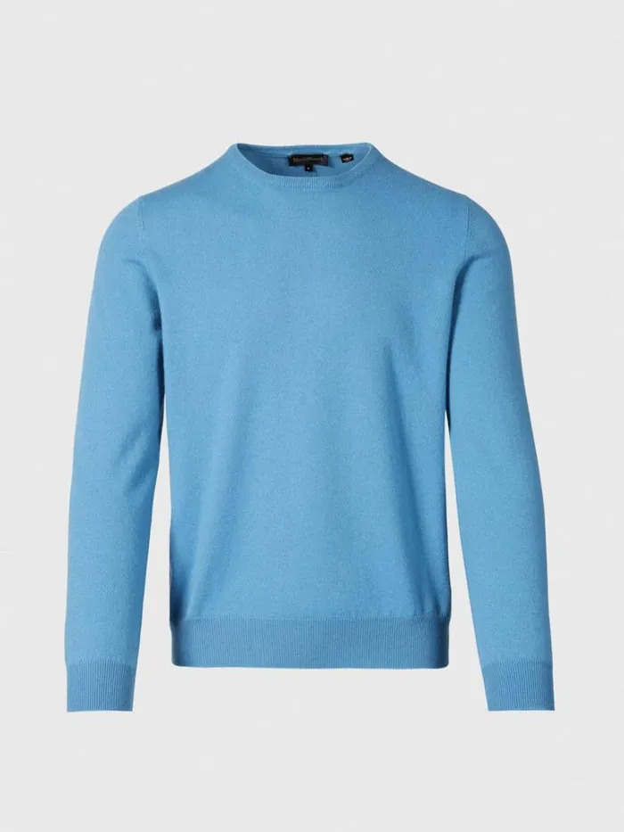 Sweaters Mens Paul Stuart Cashmere Crewneck Sweater Bright Yellow