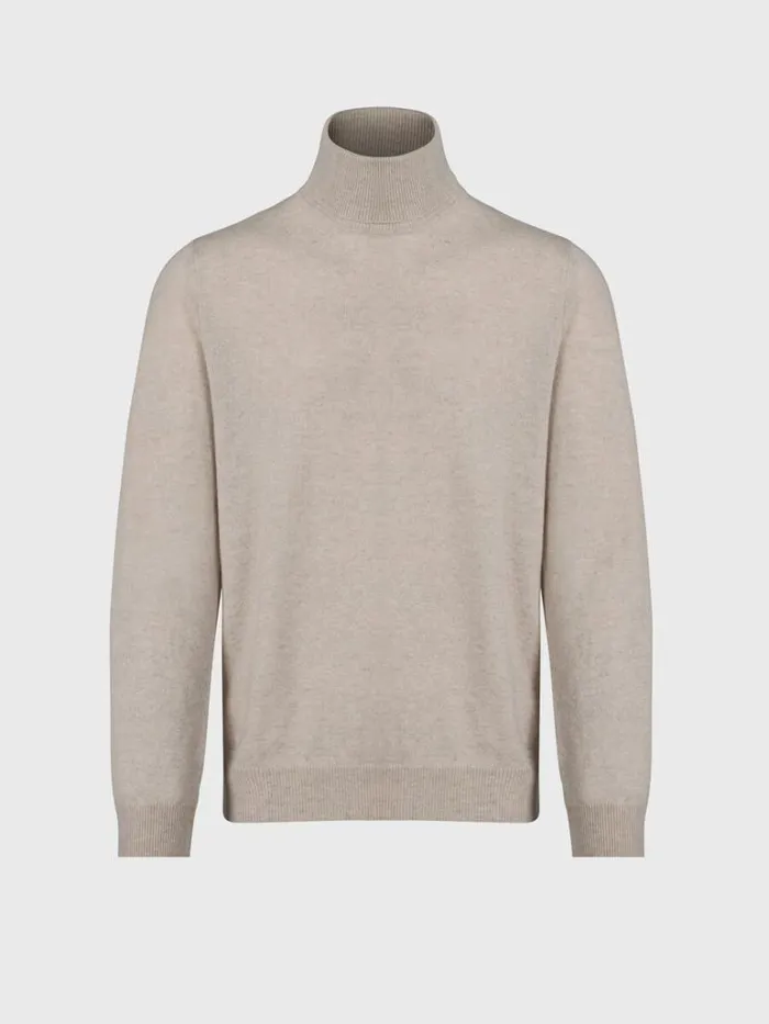 Sweaters Mens Paul Stuart Cashmere Turtleneck Black