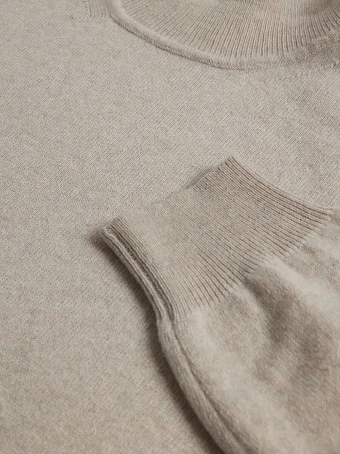 Sweaters Mens Paul Stuart Cashmere Turtleneck Black