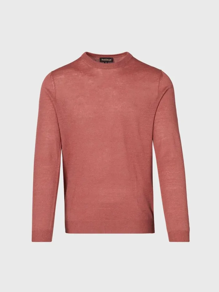 Sweaters Mens Paul Stuart Crewneck Sweater Dusty Rose