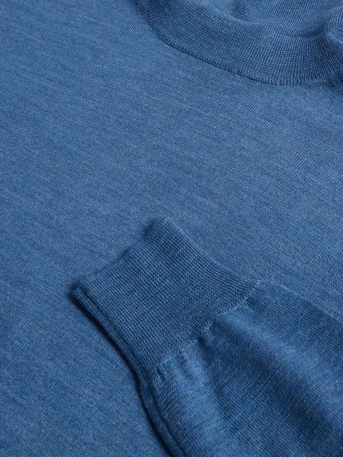 Sweaters Mens Paul Stuart Merino Wool Turtleneck Black