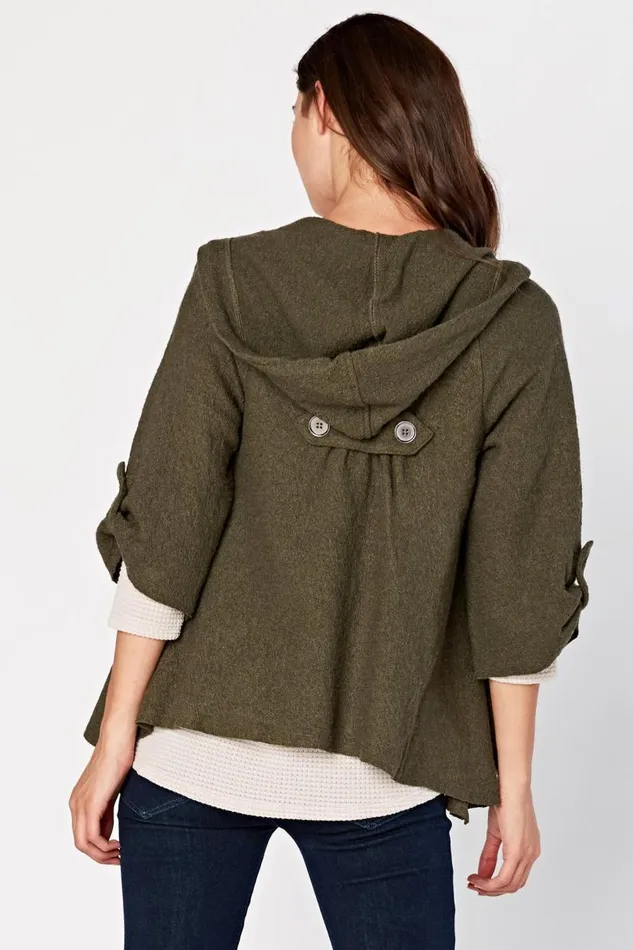 Sweeping Cape Jacket Olivander Clothing XCVI Jackets