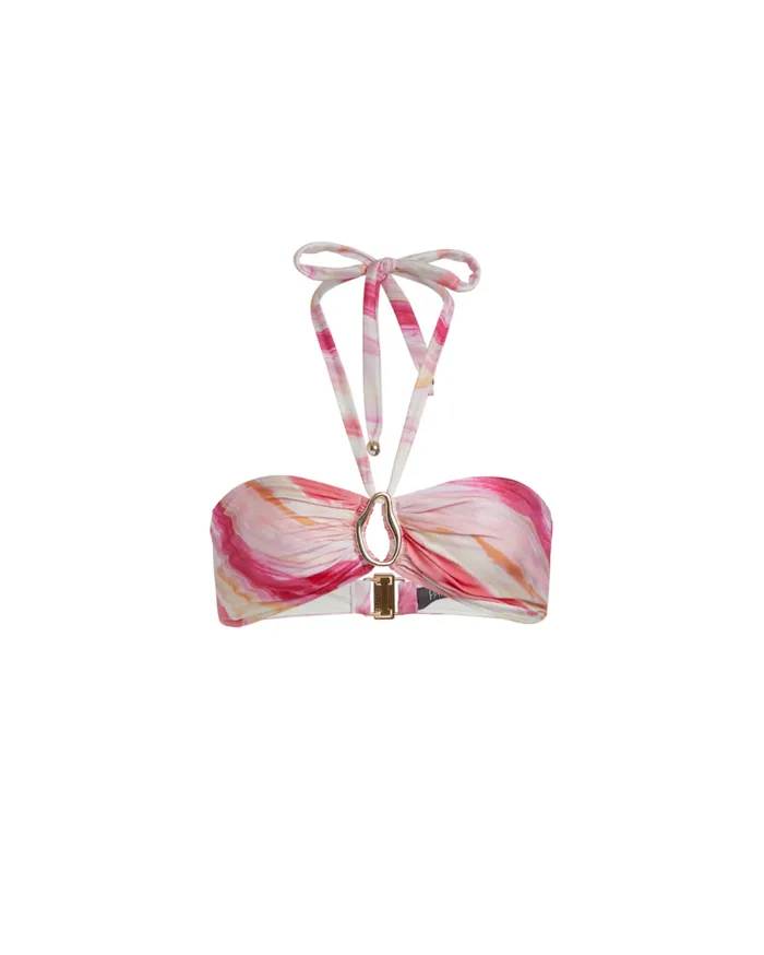 Swim Aura Halterneck Bikini Top PatBO Bikinis