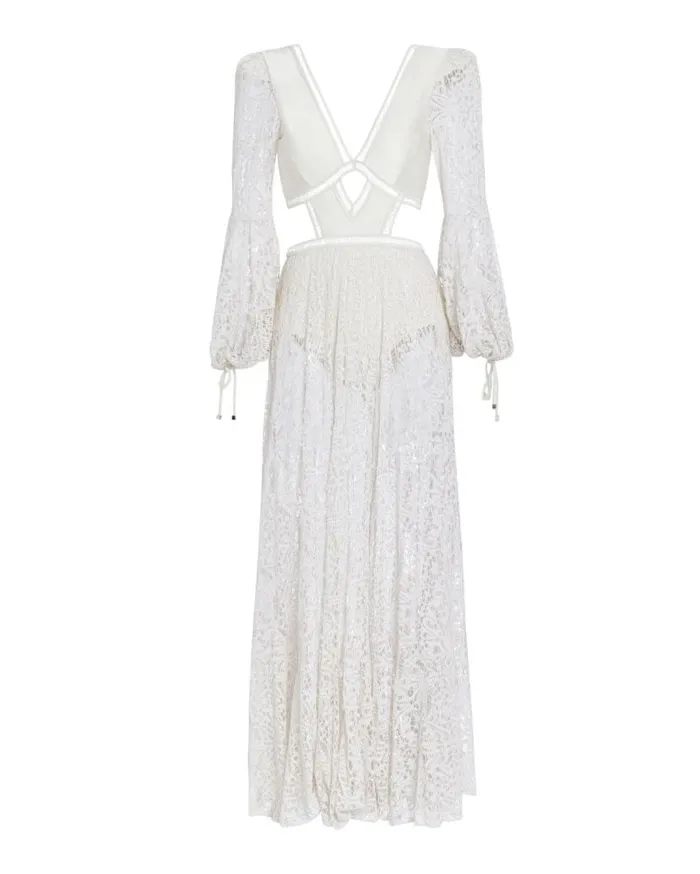 Swim CutOut Lace Beach Dress X Harrods FINAL SALE PatBO Beach Dresses