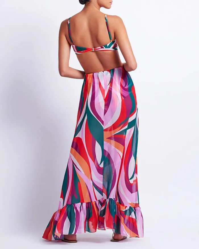Swim DELOS CUTOUT BEACH DRESS FINAL SALE PatBO Beach Dresses