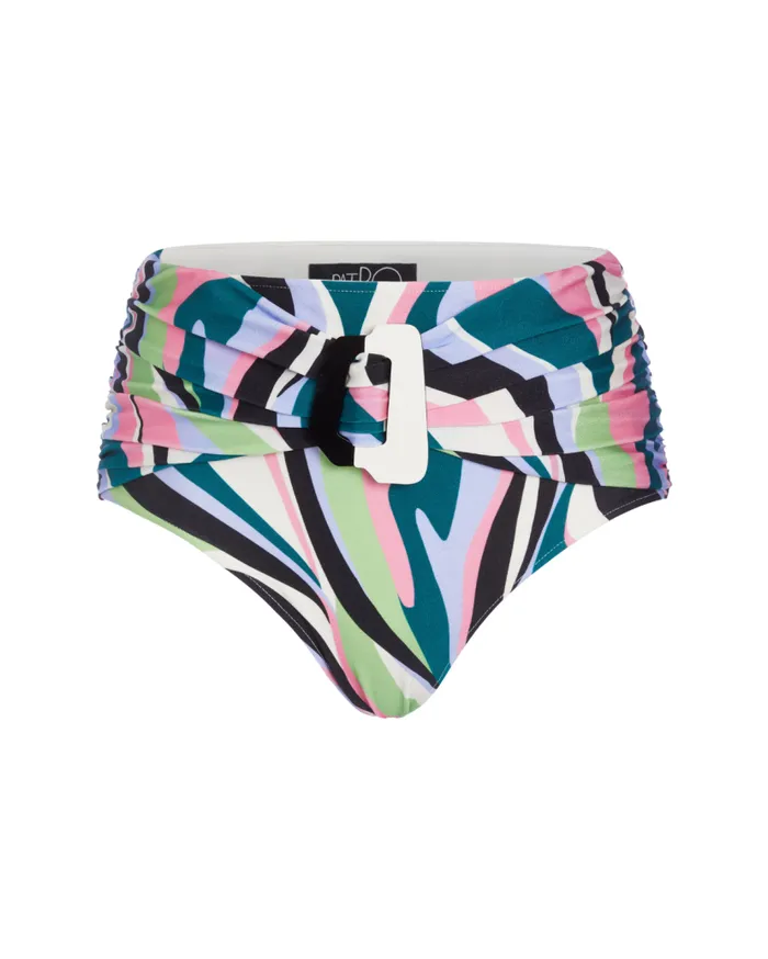 Swim DELOS HIGH WAIST BIKINI BOTTOM FINAL SALE PatBO Bikinis