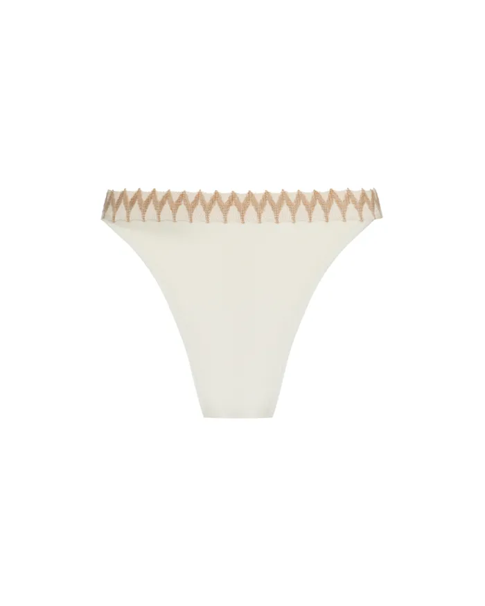 Swim JUTE TRIM BIKINI BOTTOM PatBO Bikinis