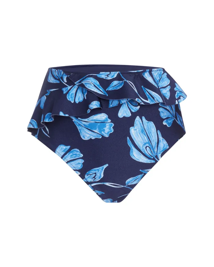 Swim Nightflower High Waist Bikini Bottom FINAL SALE PatBO Bikinis