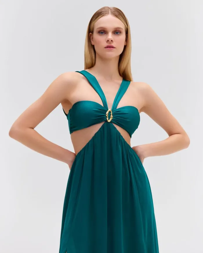 Swim PISCINA SLEEVELESS BEACH DRESS PatBO Beach Dresses
