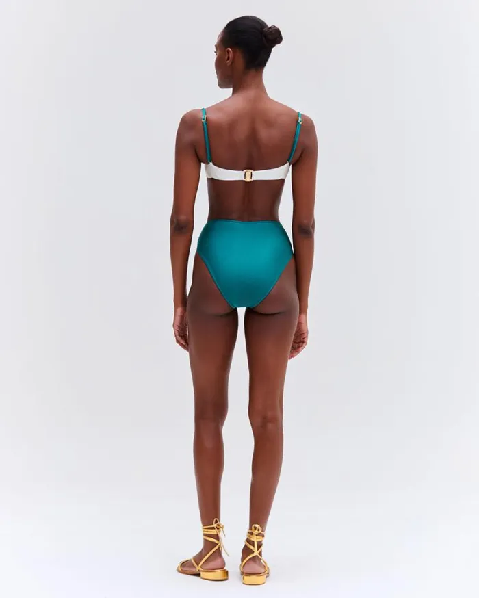 Swim PORTOFINO HANDBEADED BIKINI TOP PatBO Bikinis
