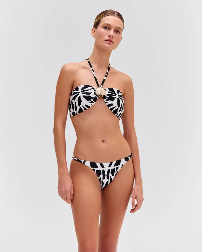 Swim SEASHELL BANDEAU BIKINI TOP FINAL SALE PatBO Bikinis