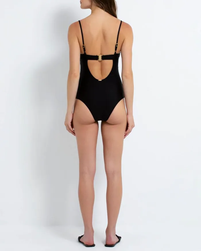 Swim Shell Beaded One Piece FINAL SALE PatBO One Pieces