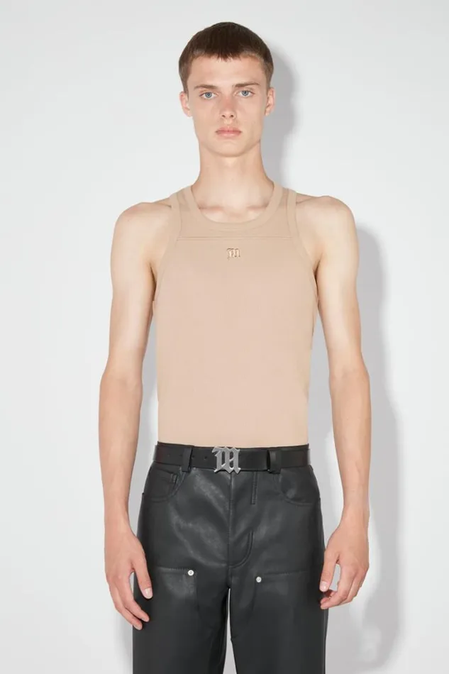 TShirts Men MISBHV The M Tank Top Beige