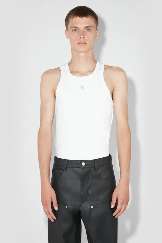 TShirts Men MISBHV The M Tank Top White