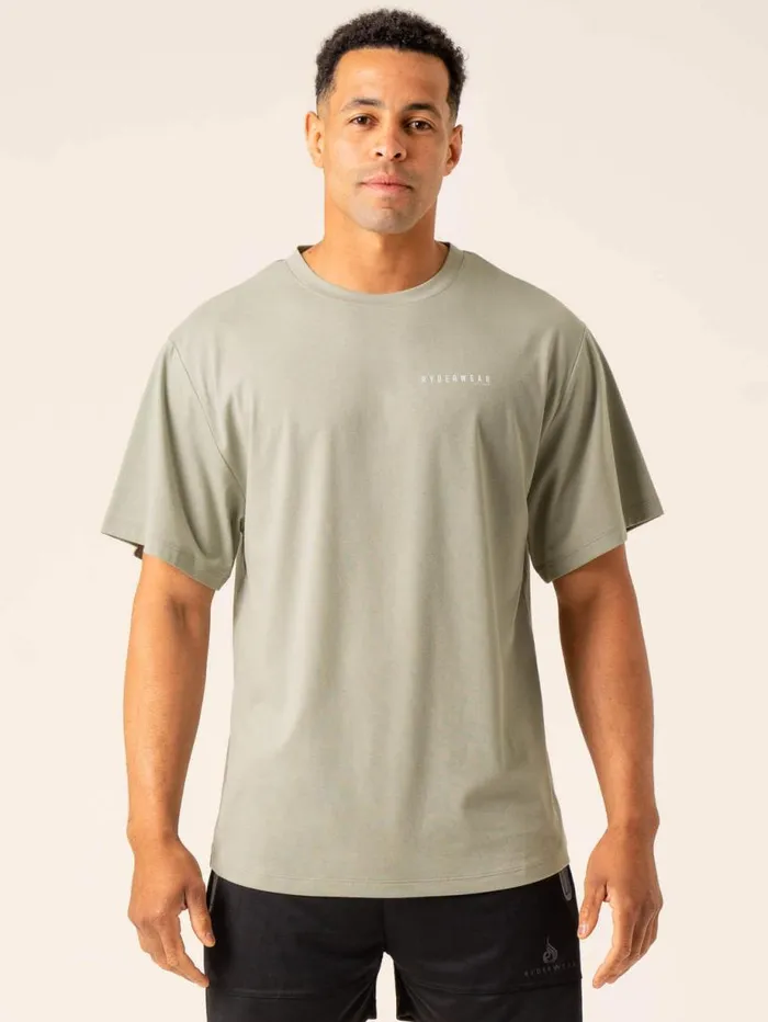 TShirts Mens Ryderwear Advance Oversized TShirt Sage