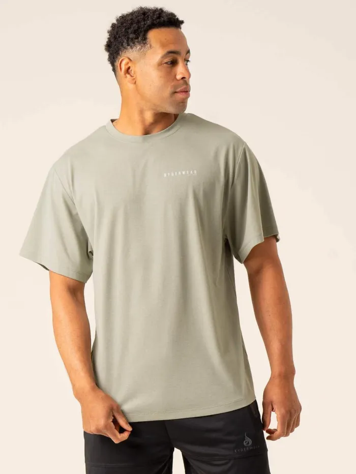 TShirts Mens Ryderwear Advance Oversized TShirt Sage