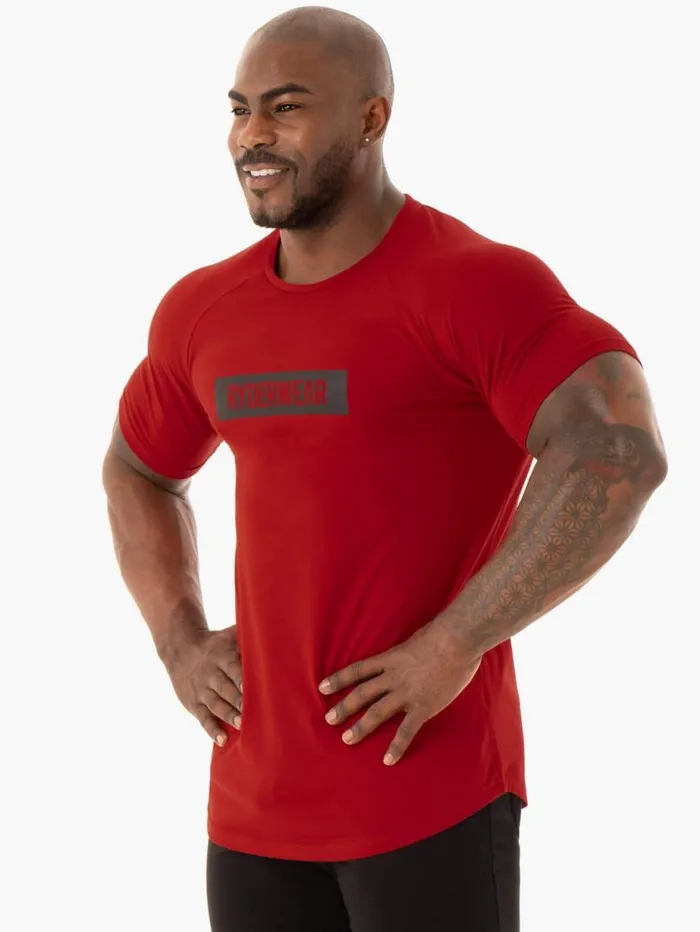 TShirts Mens Ryderwear Base TShirt Red
