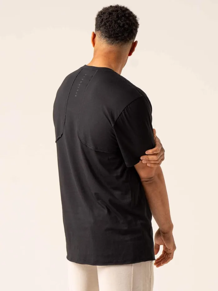 TShirts Mens Ryderwear Dynamic Oversized TShirt Black