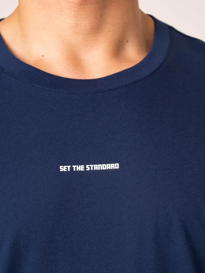 TShirts Mens Ryderwear Emerge Oversized TShirt Navy