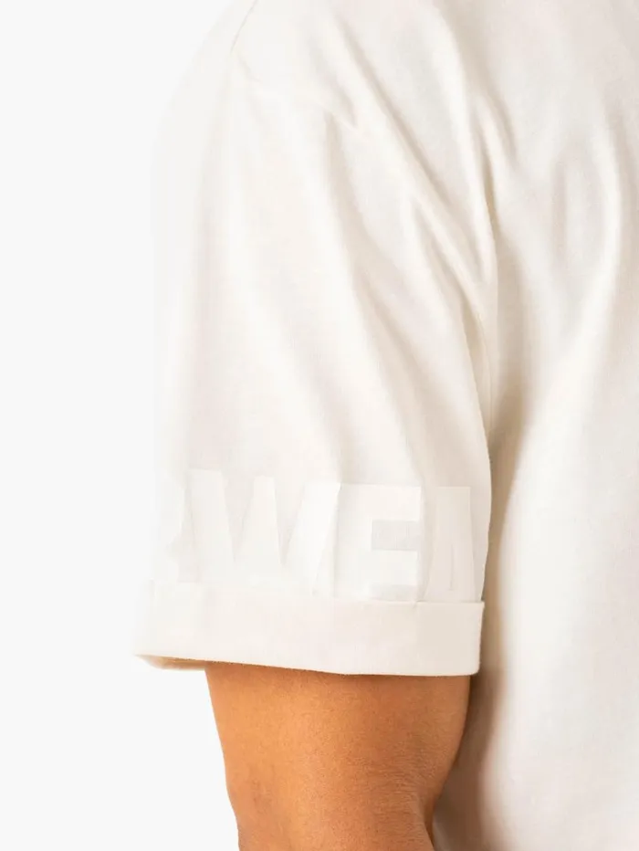 TShirts Mens Ryderwear Heritage Oversized TShirt Off White