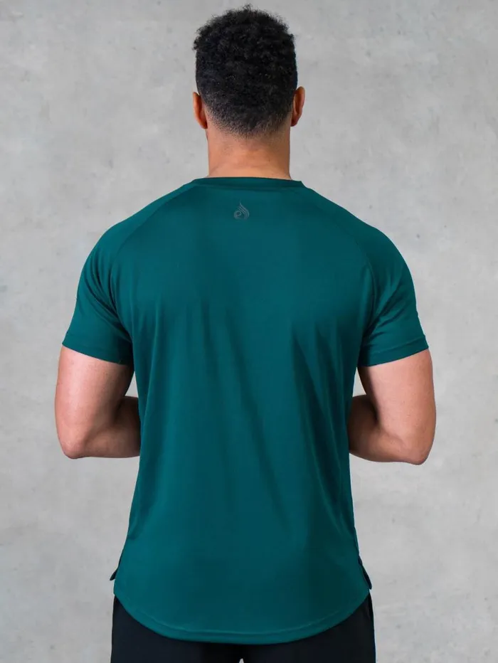 TShirts Mens Ryderwear Legacy Mesh TShirt Emerald