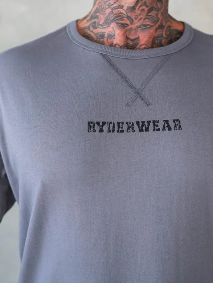 TShirts Mens Ryderwear Octane TShirt Steel Grey