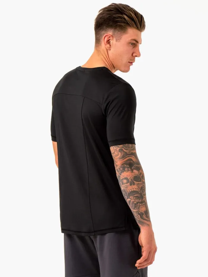 TShirts Mens Ryderwear Optimal Mesh TShirt Black