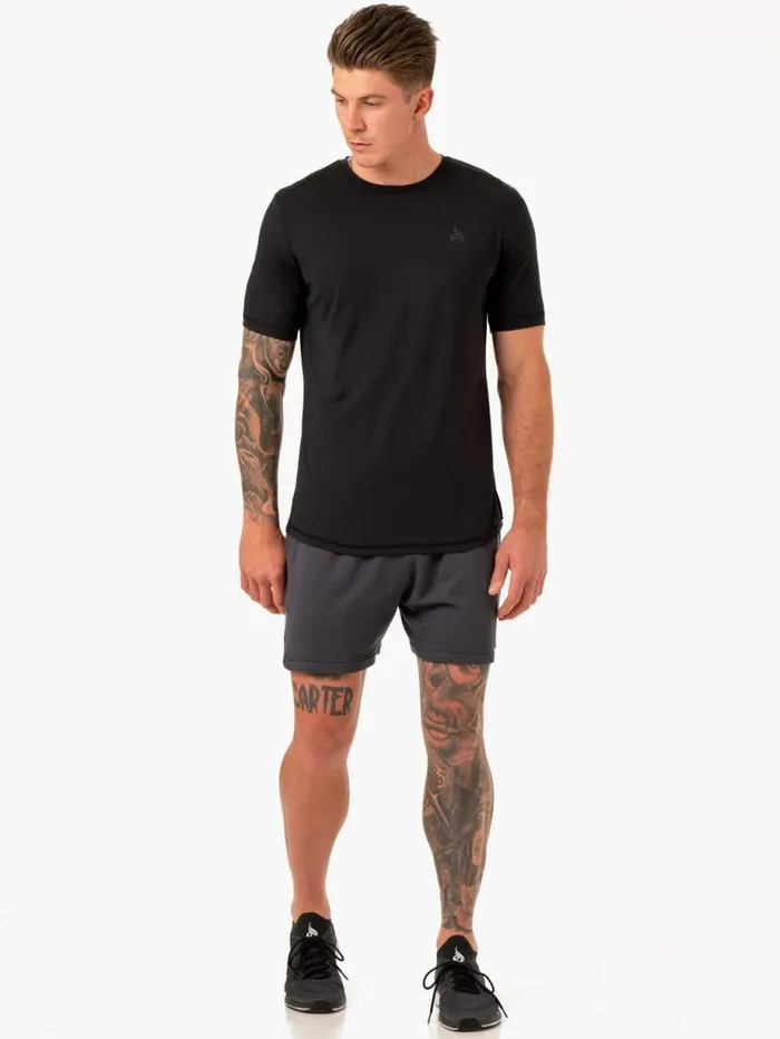 TShirts Mens Ryderwear Optimal Mesh TShirt Black