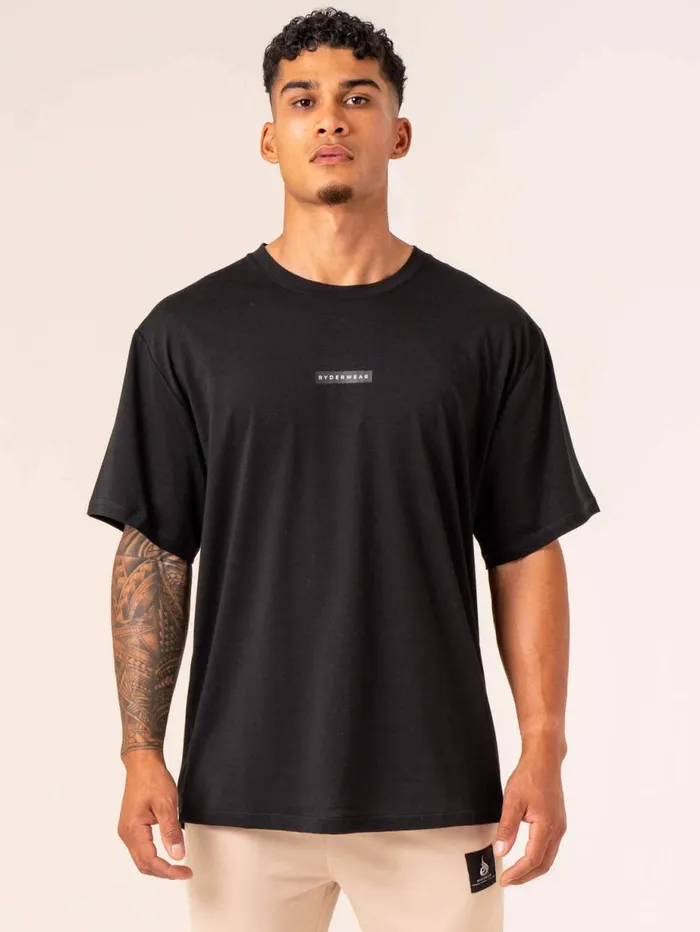 TShirts Mens Ryderwear Terrain TShirt Black
