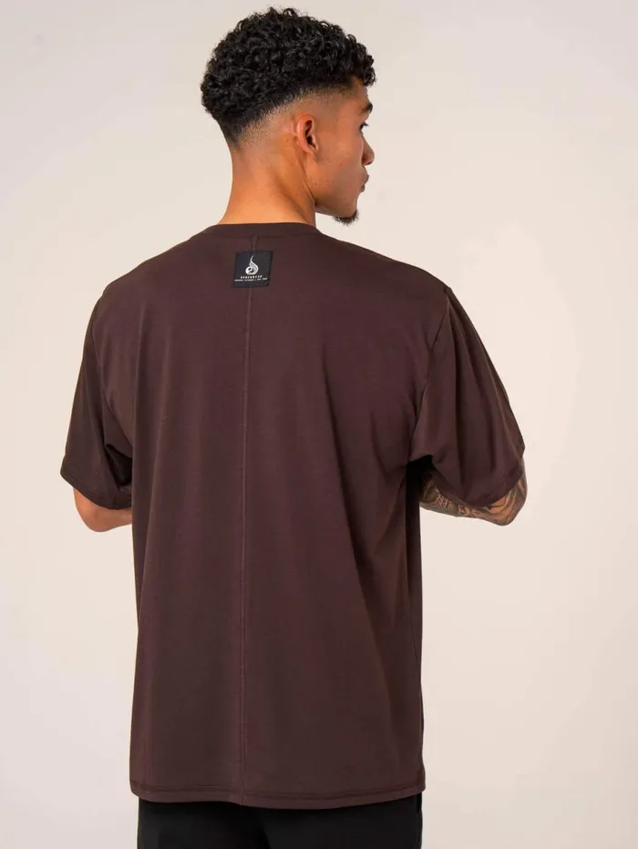 TShirts Mens Ryderwear Terrain TShirt Dark Oak