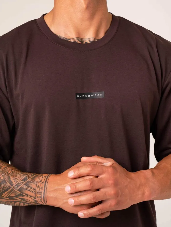 TShirts Mens Ryderwear Terrain TShirt Dark Oak