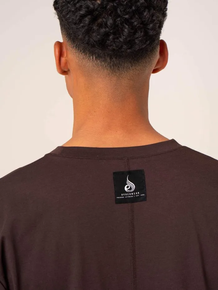 TShirts Mens Ryderwear Terrain TShirt Dark Oak