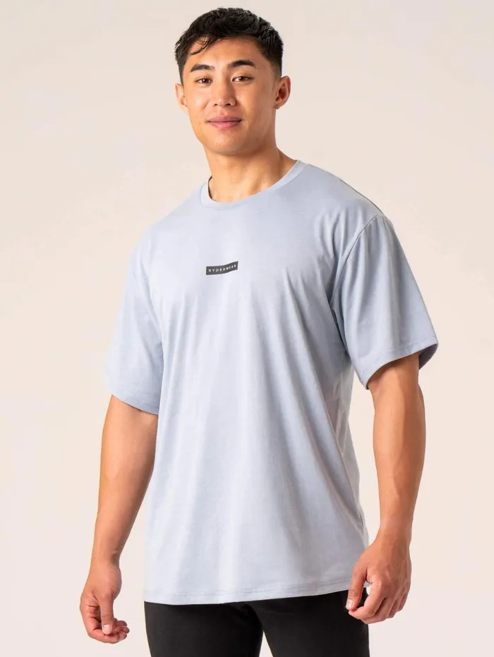 TShirts Mens Ryderwear Terrain TShirt Ice Blue