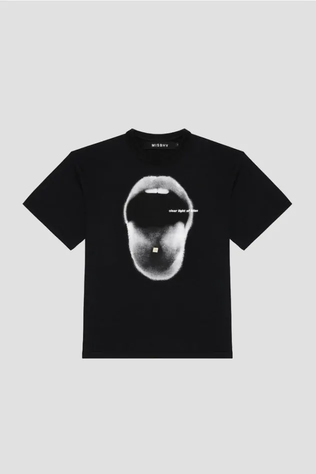 TShirts WomenMen MISBHV LSD TShirt Black