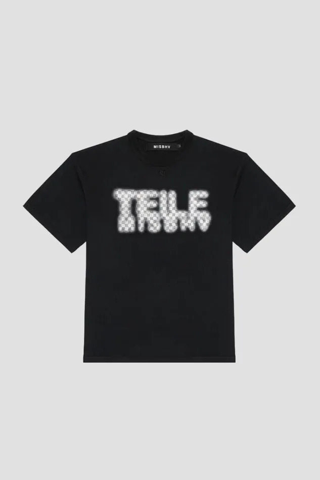 TShirts WomenMen MISBHV Teile TShirt Black