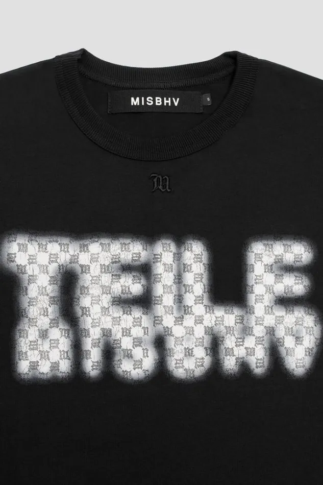TShirts WomenMen MISBHV Teile TShirt Black
