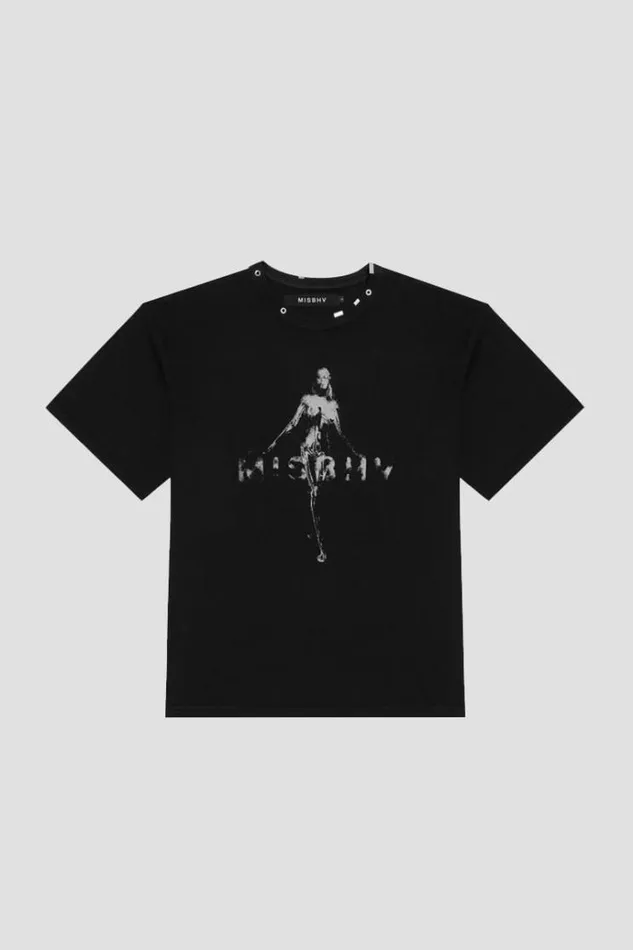 TShirts WomenMen MISBHV Vintage TShirt Black