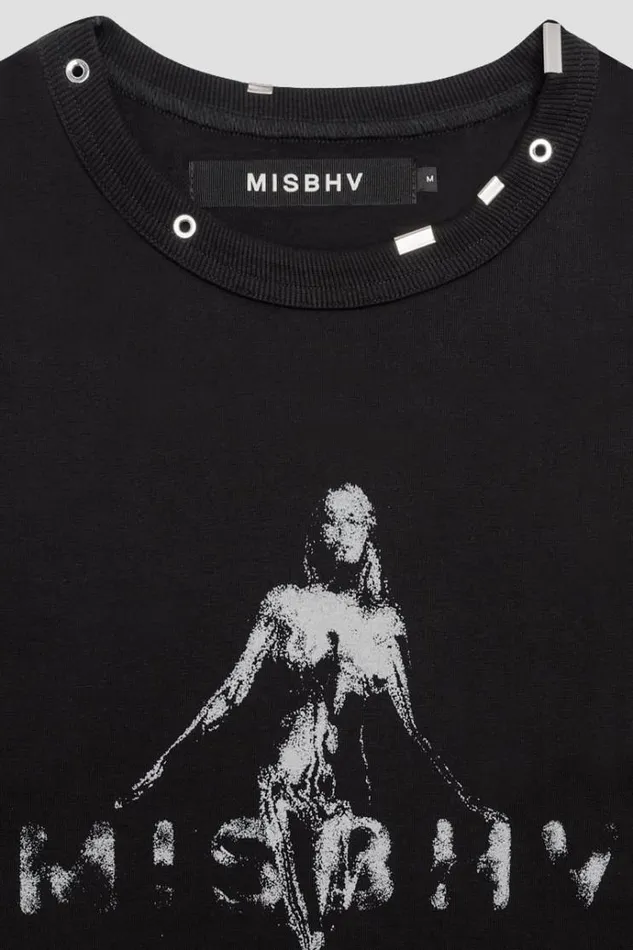 TShirts WomenMen MISBHV Vintage TShirt Black