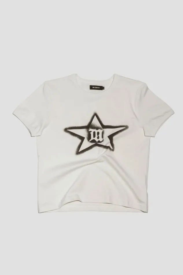 TShirts Women MISBHV Baby TShirt Coconut