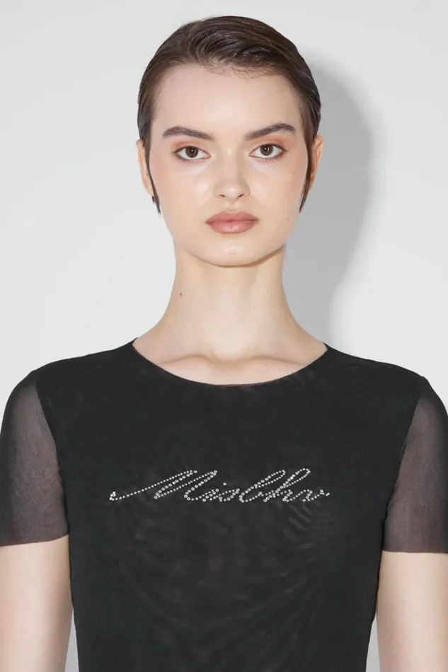 TShirts Women MISBHV Crystal Baby TShirt Black
