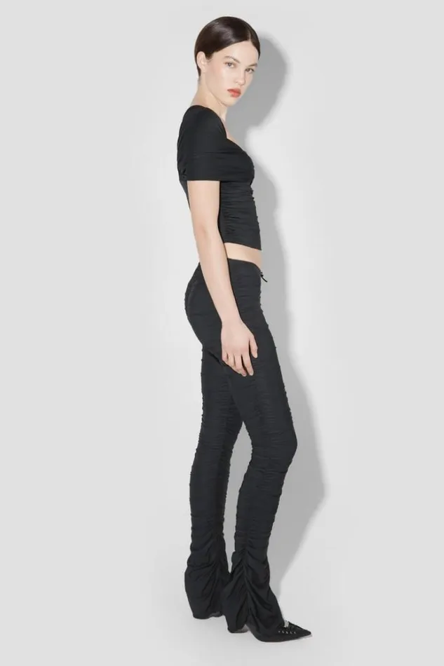 TShirts Women MISBHV Draped TShirt Black